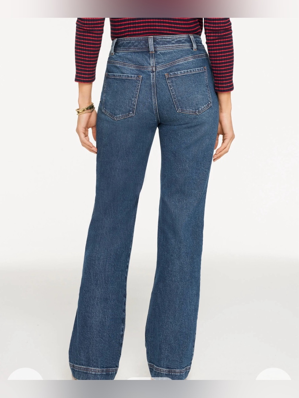Talbots Relaxed Bootcut Leg Mid- Rise Jeans Women’s Size 2 New - Picture 4 of 8